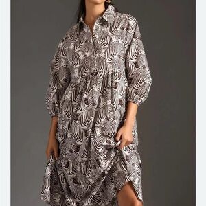Anthropologie Maeve Bettina Shirt Dress
